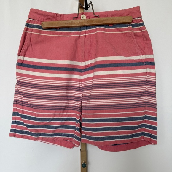 Vineyard Vines Men's Striped Chino Breaker Shorts 9” Multicolor Size 30 Casual - Picture 3 of 11
